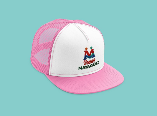 Gorra trucker (Rosada)
